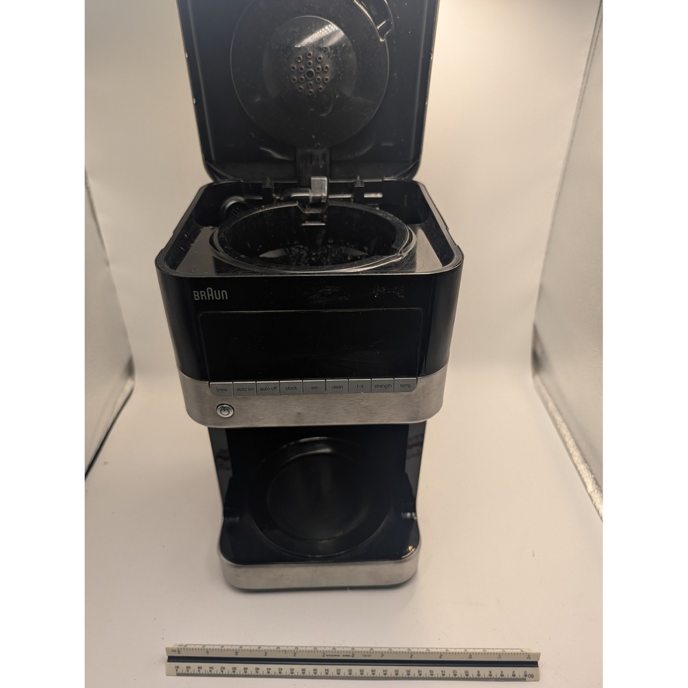 Braun Type 3701 Coffee Maker Replacement Main Unit Base Black Stainless Steel
